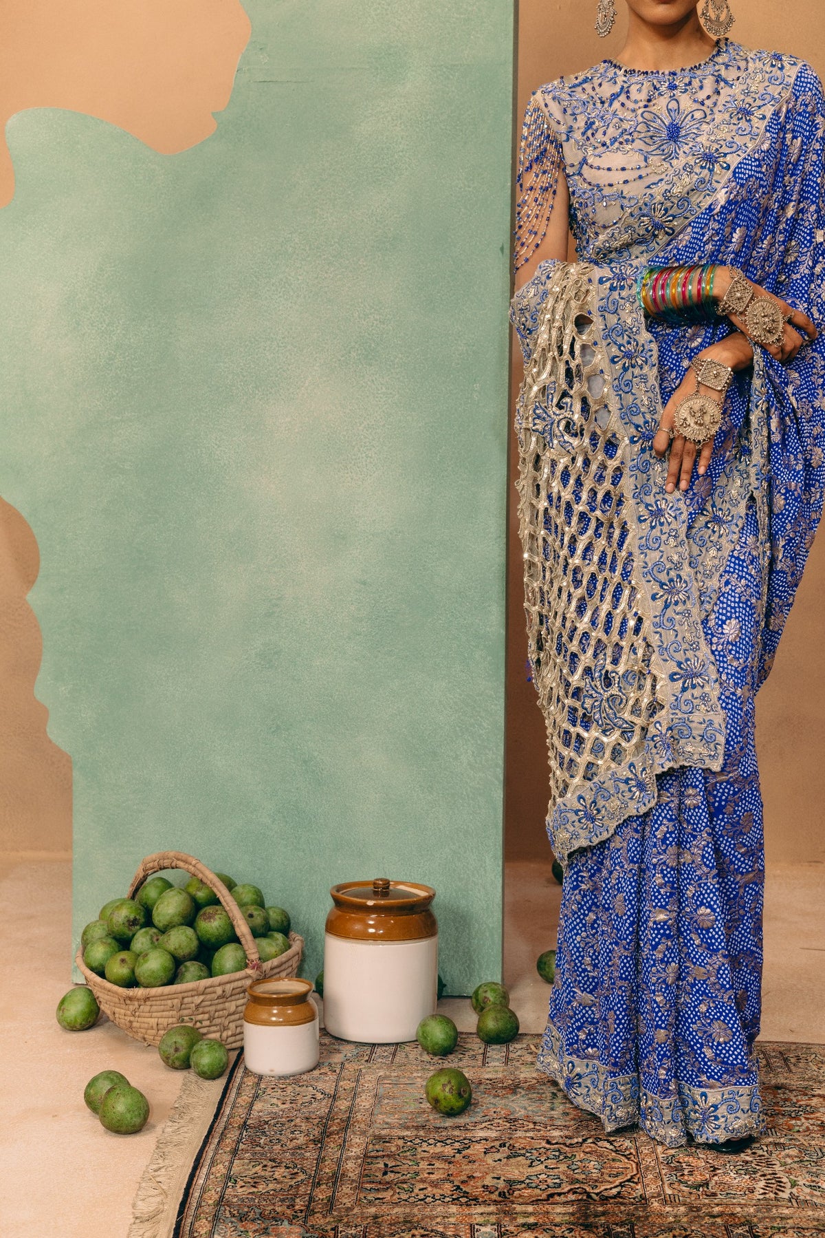 Aparajita Bandhani Saree