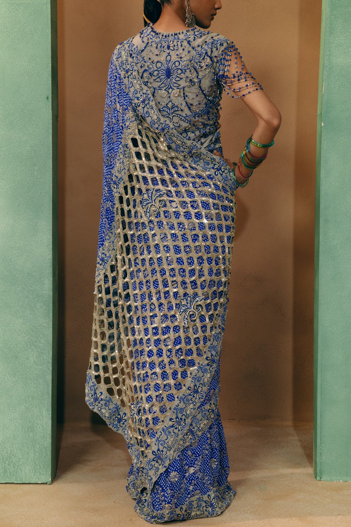 Aparajita Bandhani Saree