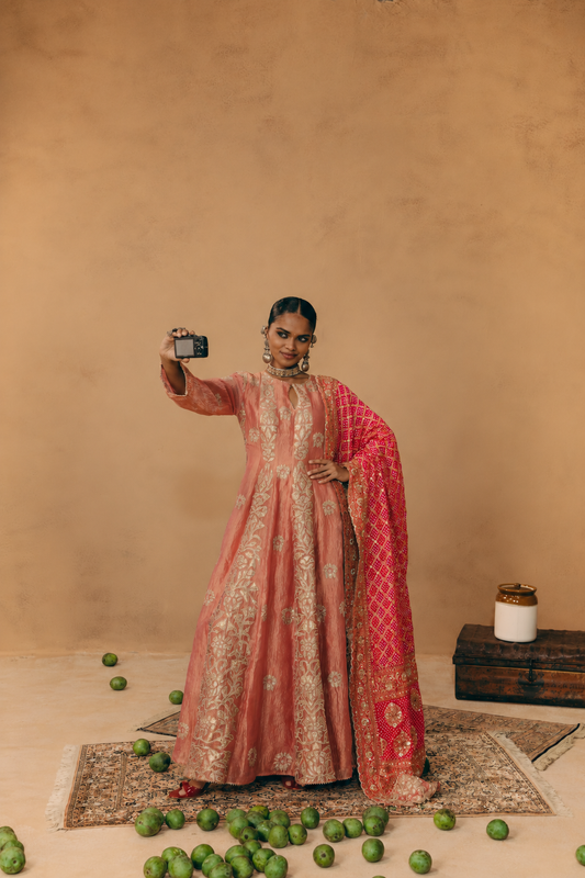 Gul-e-Rani Bandhej Dupatta