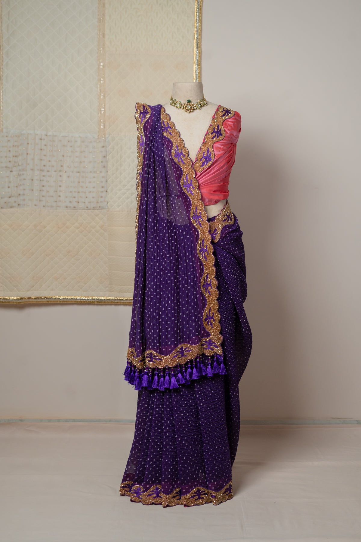 Kavya Bandhni Saree