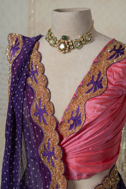 Kavya Bandhni Saree