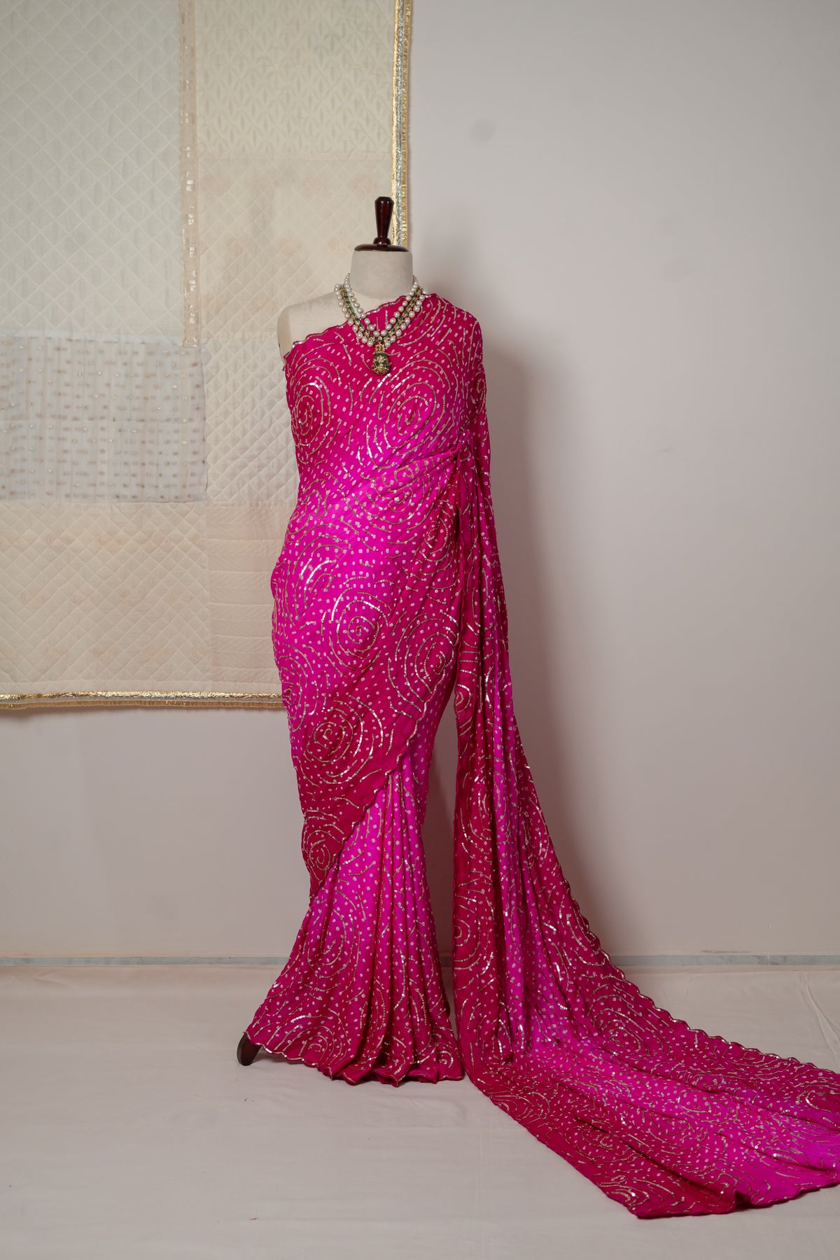 Chhavi Rai Bandhej Saree