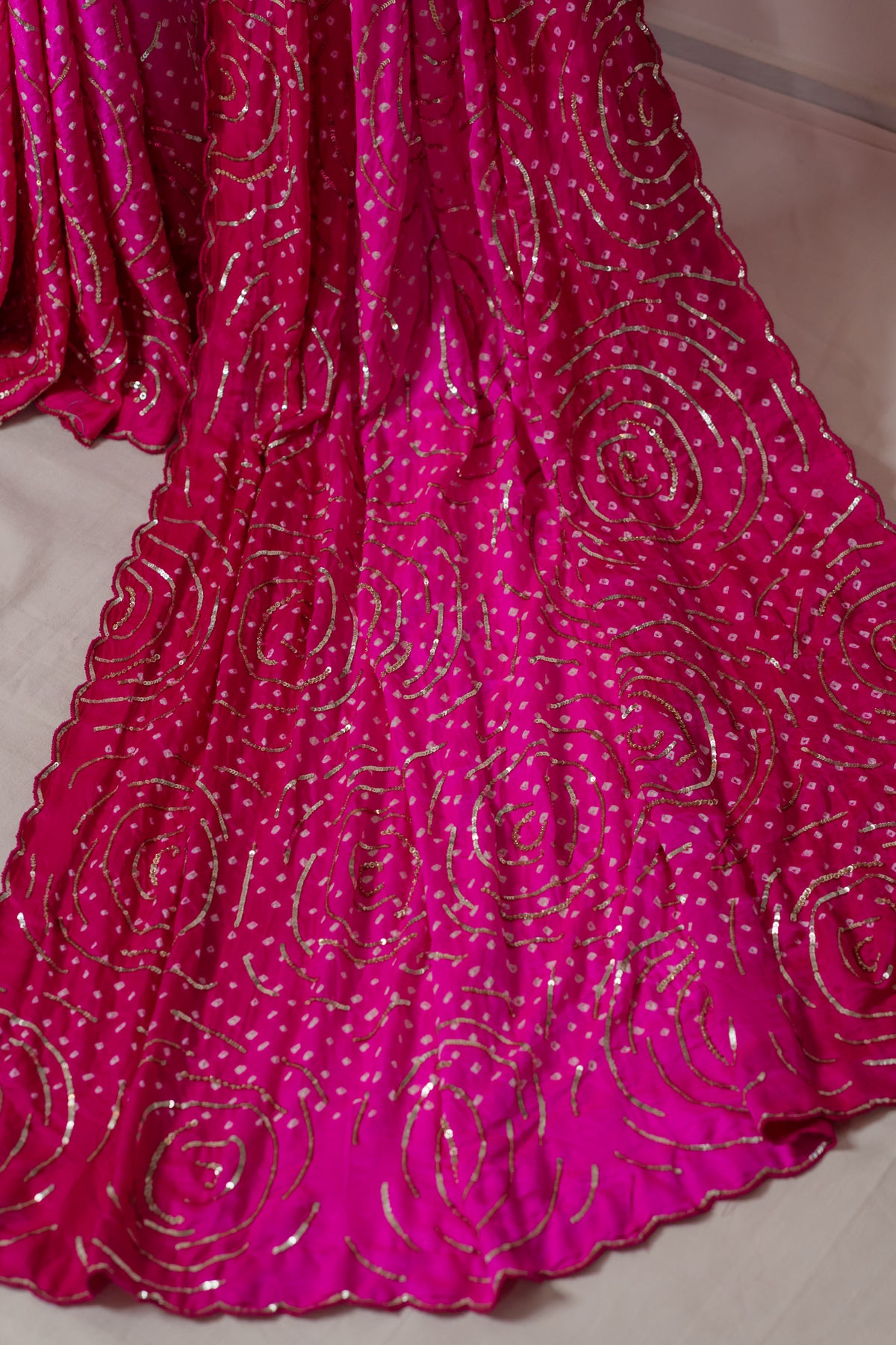 Chhavi Rai Bandhej Saree