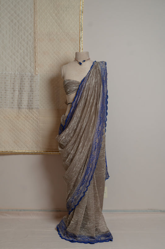 Indrajaal Bandhej Banarasi Saree