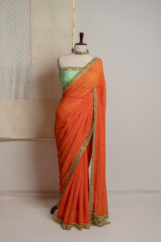 Prakriti Bandhej Saree