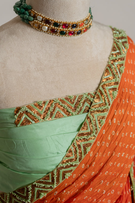 Prakriti Bandhej Saree