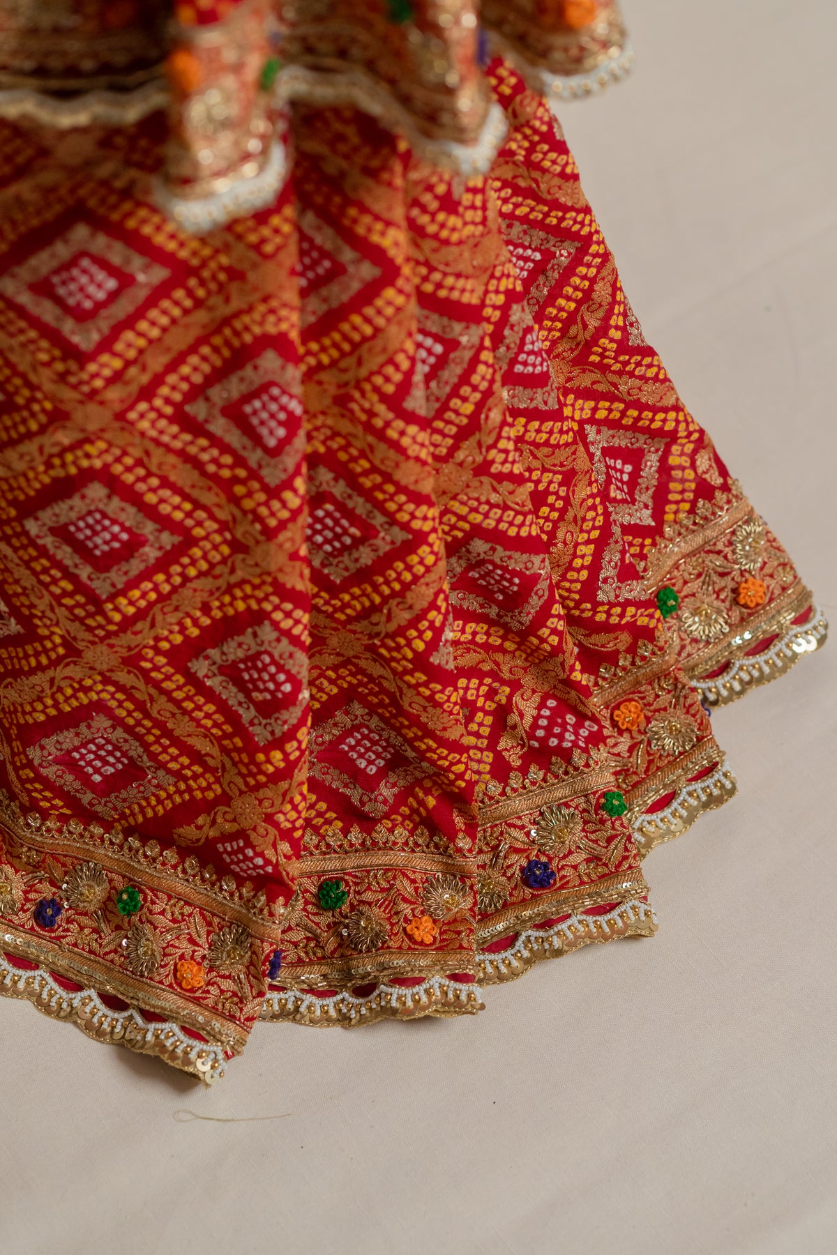 Raga Bandhej Saree