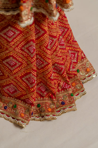 Raga Bandhej Saree