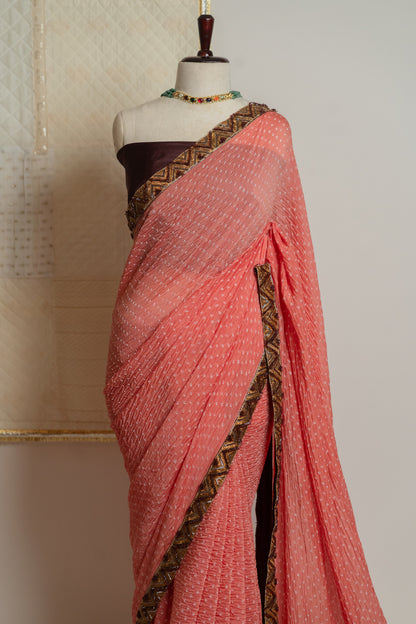 Shyama Chanderi Saree