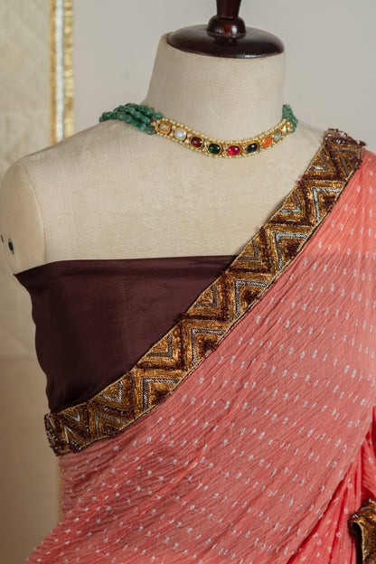 Shyama Chanderi Saree