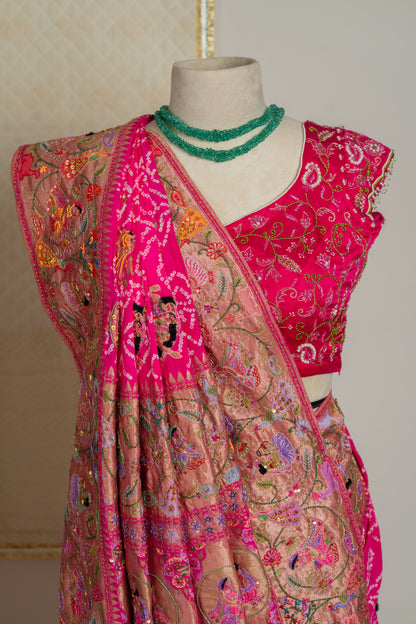 Prem Ras Bandhej Saree