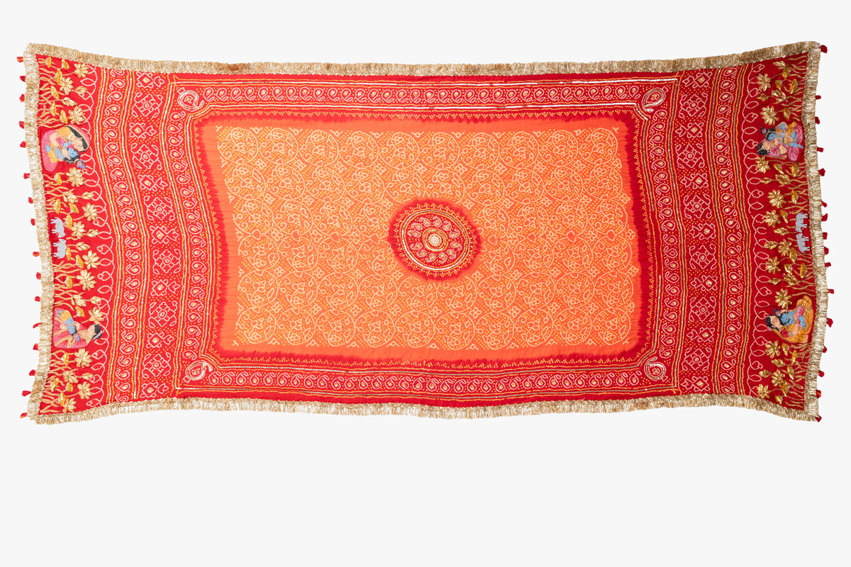 Vatsalya Pichwai Bandhej Dupatta