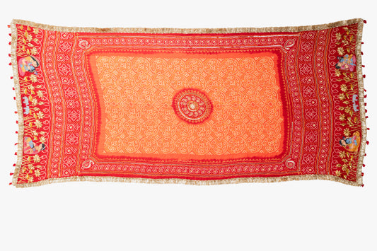 Vatsalya Pichwai Bandhej Dupatta